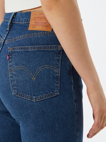 LEVI'S ® Regular Jeans '501® Crop' in Blauw