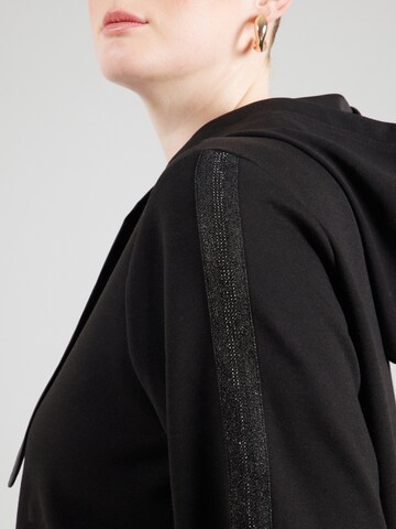 ONLY Carmakoma Sweatjacke 'CARScarlett' in Schwarz