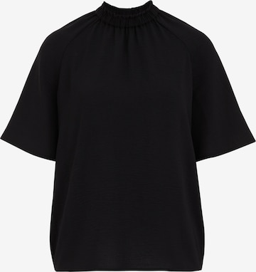 Chemisier WE Fashion en noir : devant