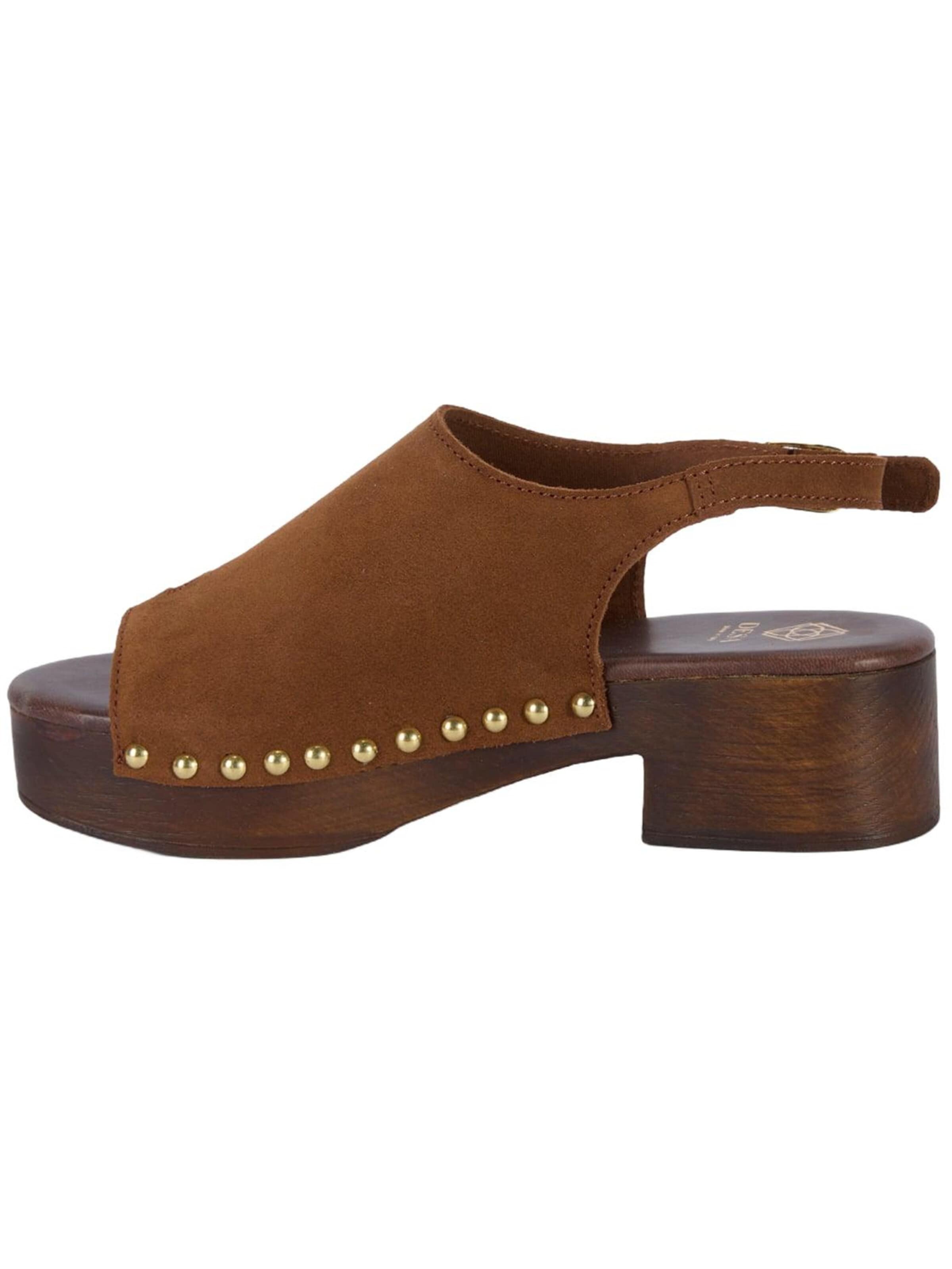 Desa Sandal 'Zehenring-Sandalen' in Brown