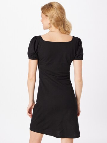 Warehouse Shirt Dress in Black