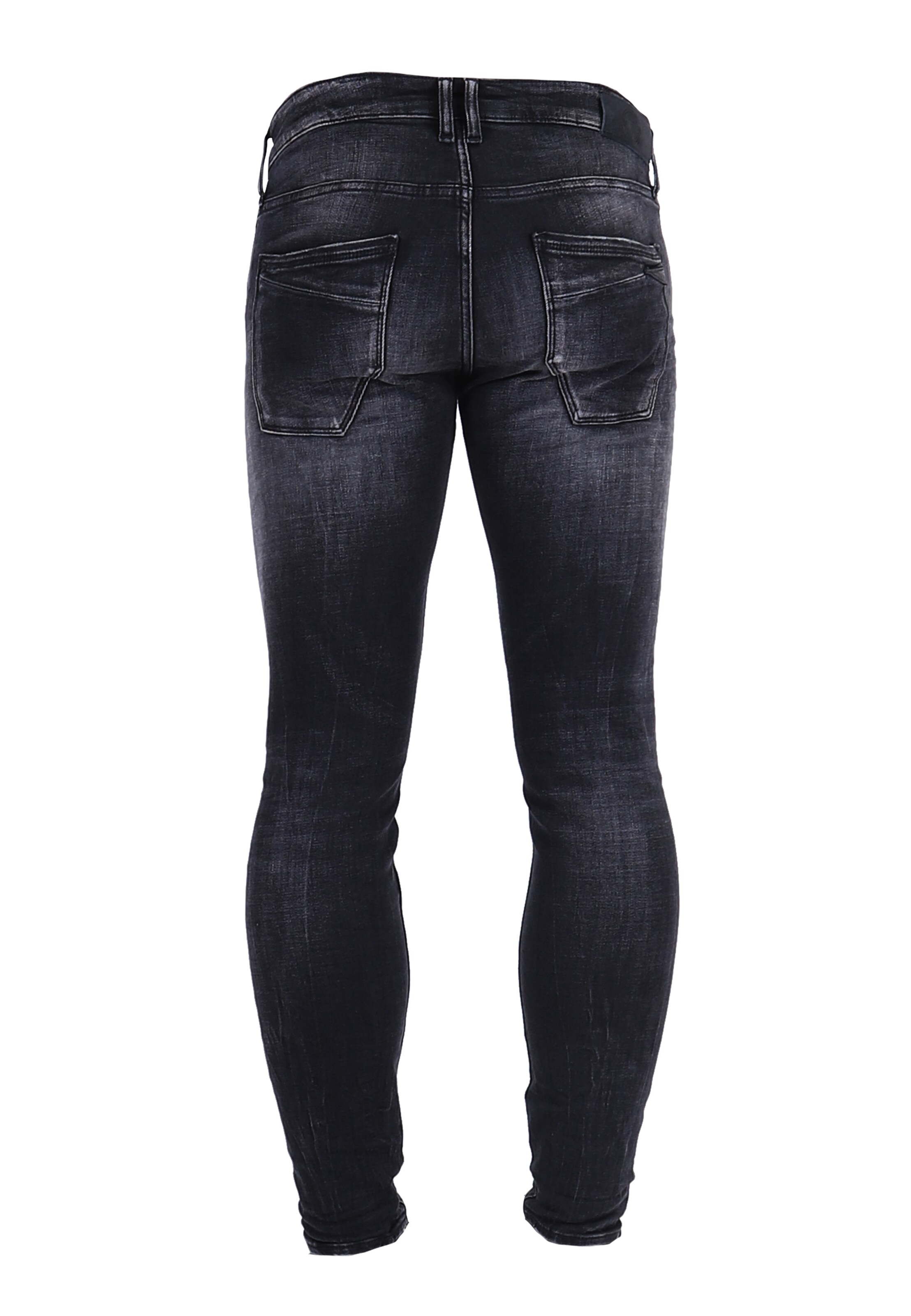 Le Temps Des Cerises Skinny Jeans 'Powerc' in Schwarz