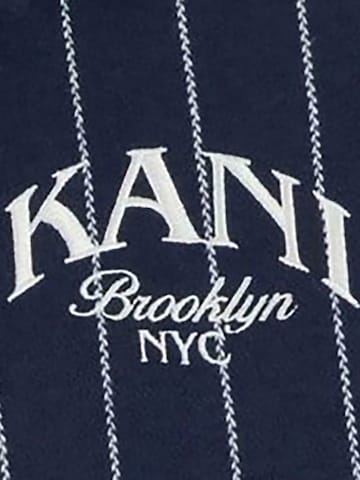 Karl Kani Outdoorjas 'Pinstripes' in Blauw