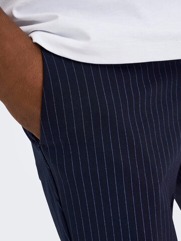 Only & Sons Baggy Broek 'Mark' in Blauw