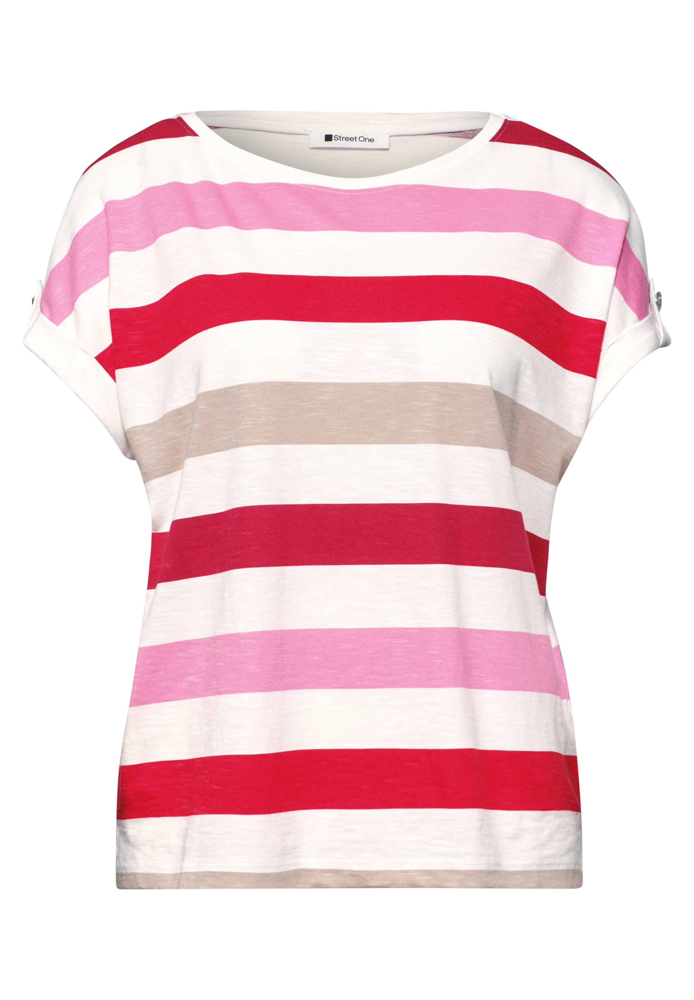 STREET ONE Shirt in Red: front
