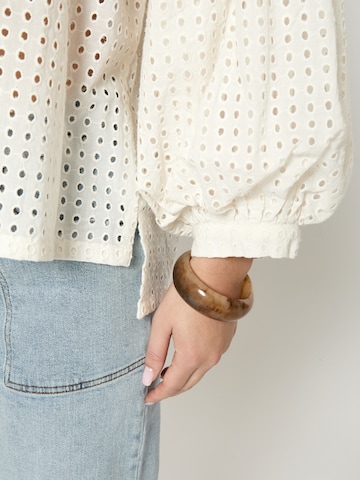 Peppercorn - Camiseta 'Nanett' en blanco