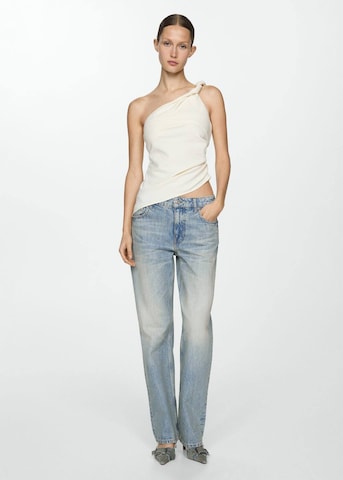 MANGO Regular Jeans 'Aila' in Blauw
