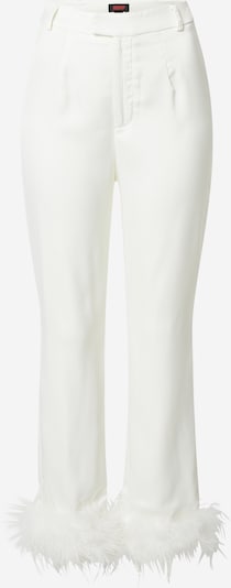 Misspap Pleat-front trousers in Ivory, Item view