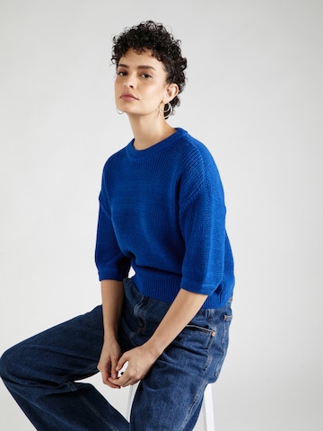 VERO MODA Trui 'FABULOUS' in Blauw: voorkant