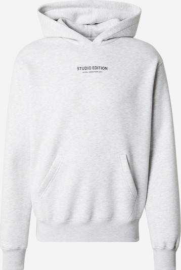 Megztinis be užsegimo 'Studio Edition' iš ALPHA INDUSTRIES, spalva – šviesiai pilka / gervuogių spalva / juoda, Prekių apžvalga