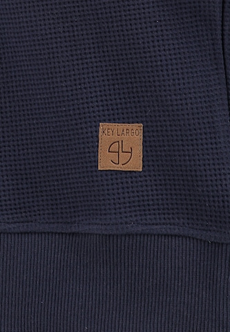 Key Largo Sweatshirt 'Attack' in Blau