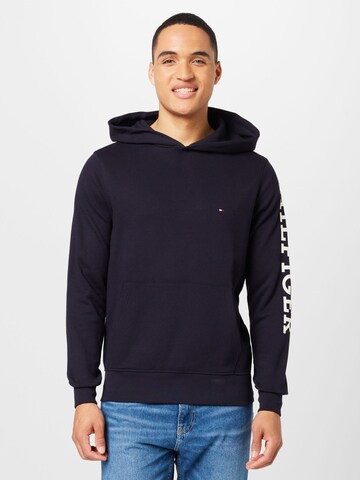 Sweat-shirt TOMMY HILFIGER en bleu : devant