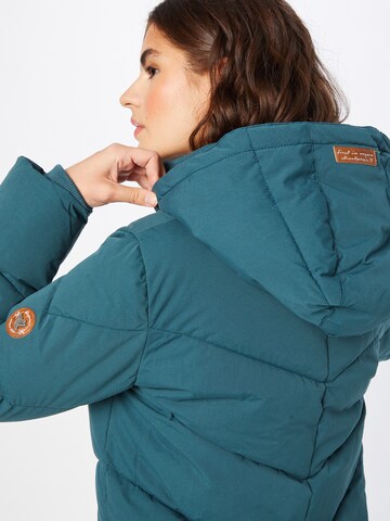 Ragwear - Sobretudo de inverno 'Rebelka' em verde