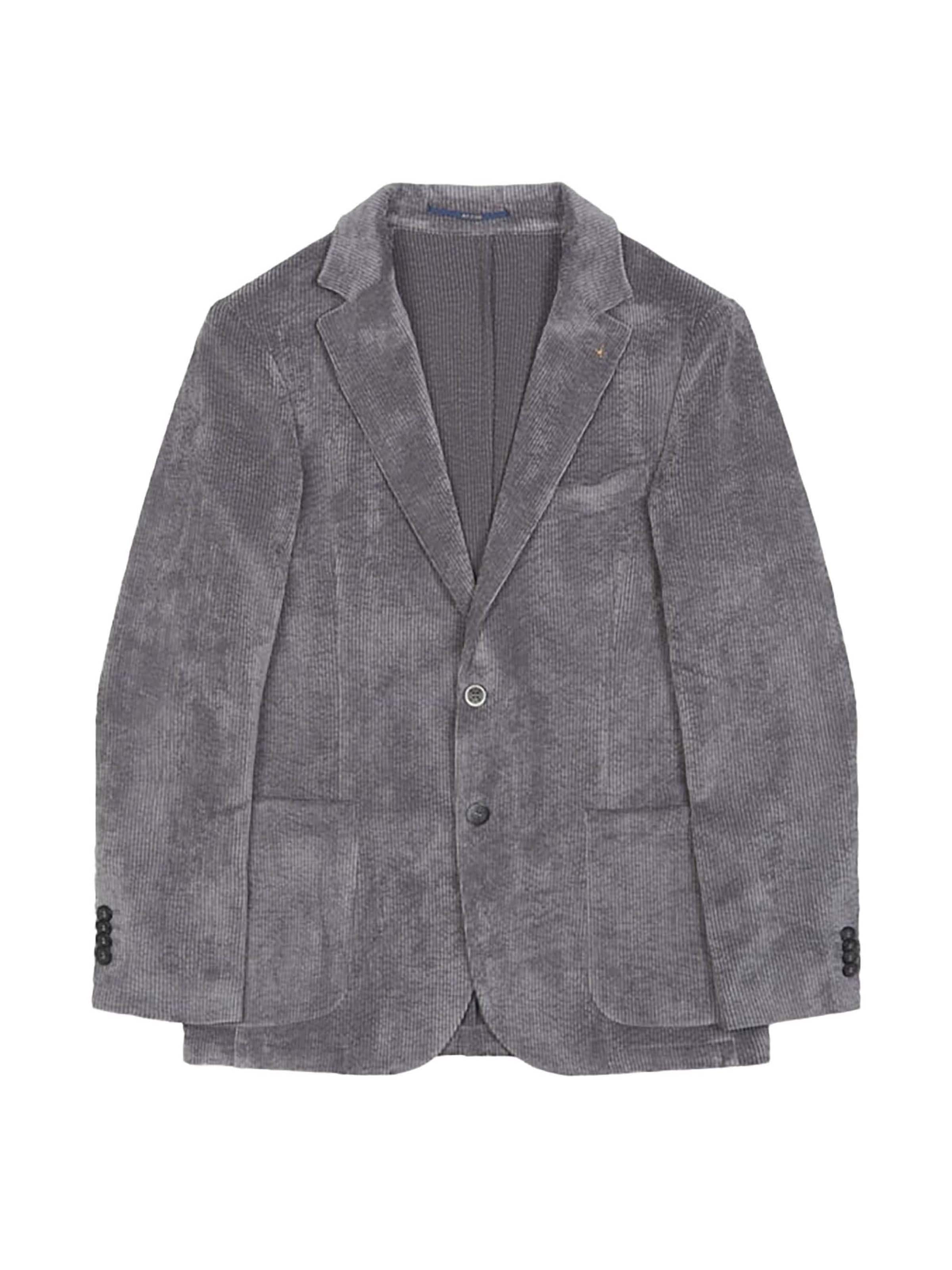 AT.P.CO Regular fit Colbert in Grijs: voorkant