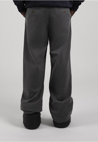 Wide Leg Pantalon à pince 'Powder' Prohibited en gris