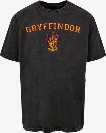 T-Shirt 'Harry Potter - Hogwarts Gryffindor Crest' ABSOLUTE CULT en gris : devant