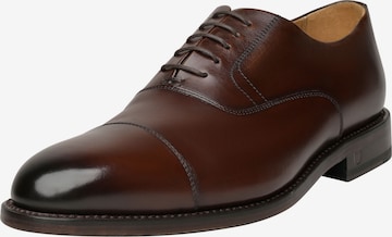 Henry Stevens Lace-Up Shoes 'Marshall CO' in Brown: front