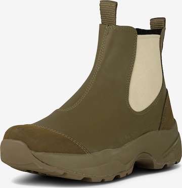 WODEN Chelsea Boots 'Siri' in Grün: Vorderseite
