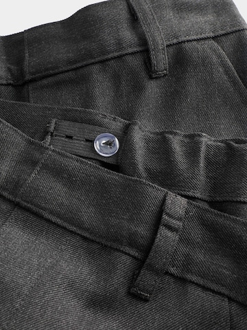Marks & Spencer Slimfit Broek in Grijs: voorkant