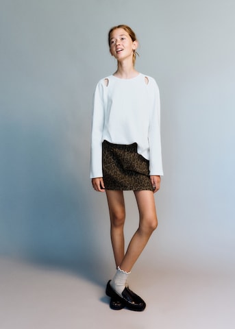 MANGO KIDS Shirt in Wit