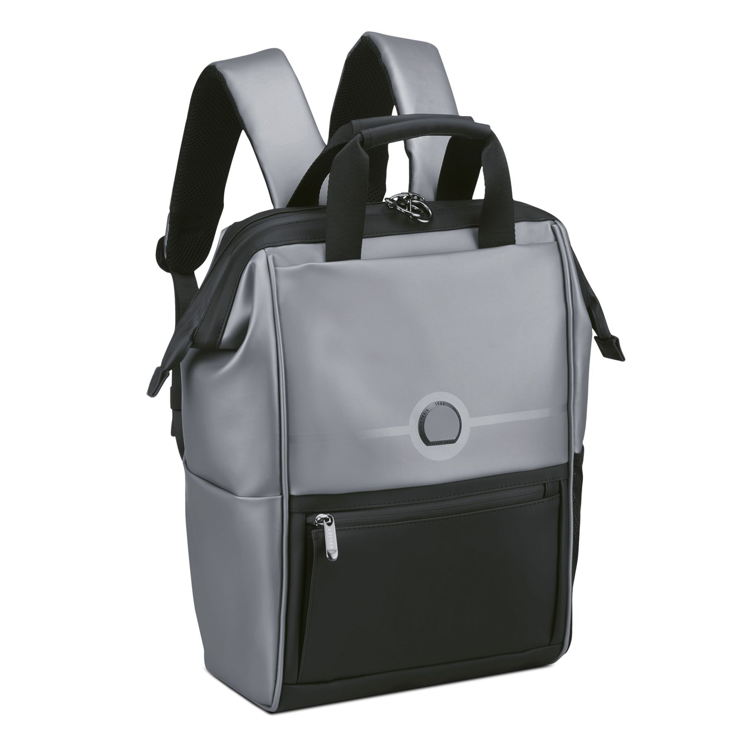 Sac à dos 'Turenne Soft' Delsey Paris en argent