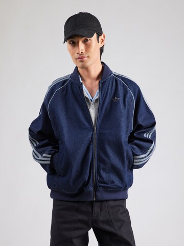 Veste mi-saison 'SST' ADIDAS ORIGINALS en bleu : devant