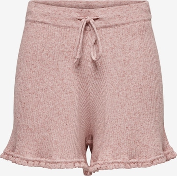 Pantalon 'Lina' ONLY en rose : devant