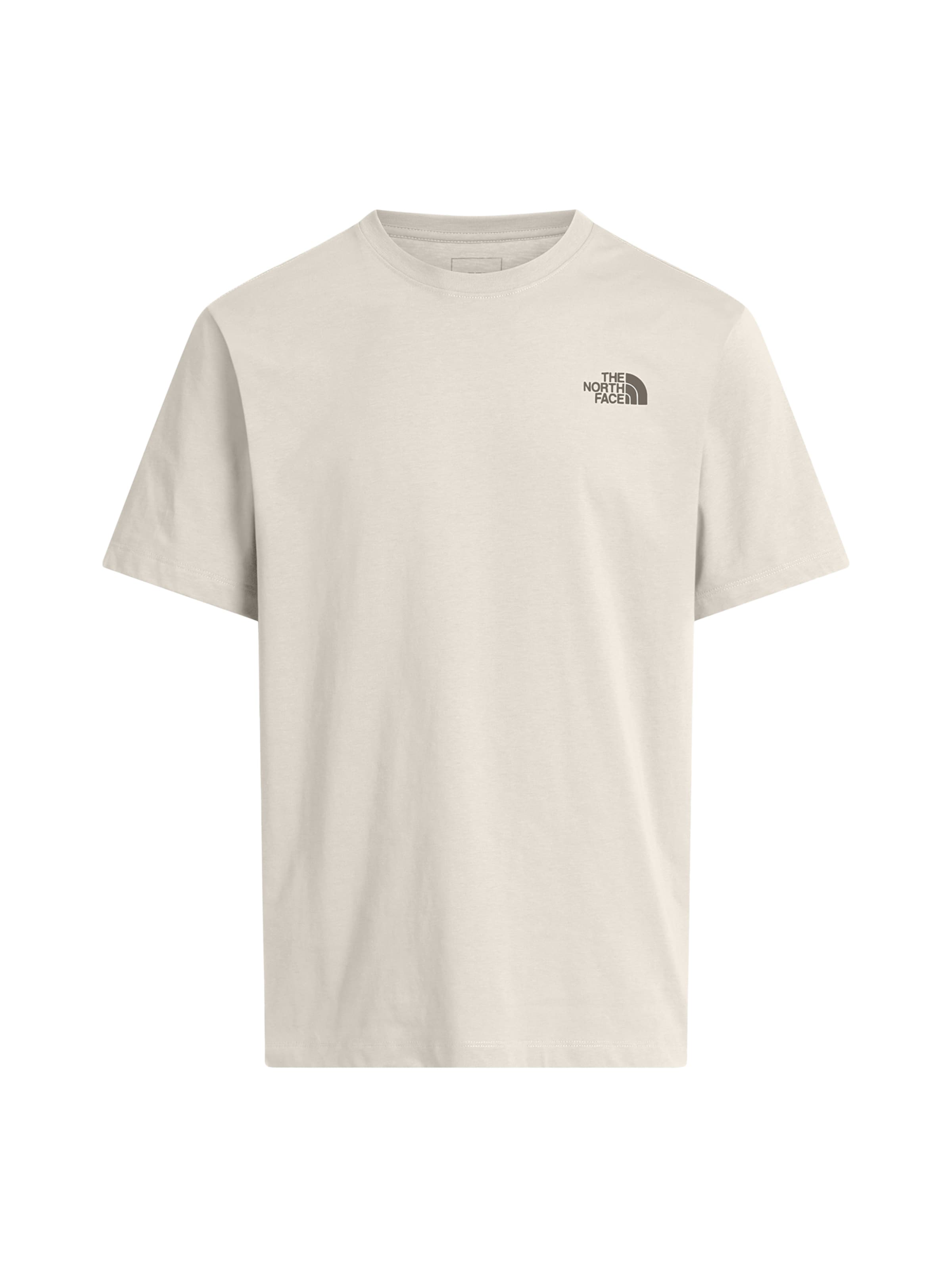 THE NORTH FACE Póló 'MOUNTAIN SKETCH' - fehér: elől