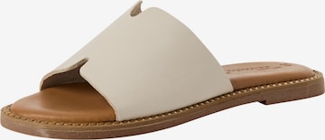Mule Tamaris en beige : devant
