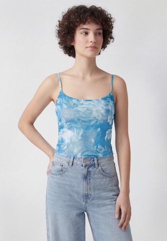 MYMO Top 'Young Fashion Collection' in Blau: Vorderseite
