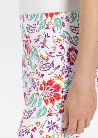 STEHMANN Regular Hose in Weiß