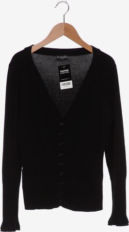 SOAKED IN LUXURY Sweater & Cardigan in M in Black: front