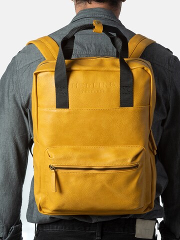 Herling Backpack 'Godwin' in Yellow