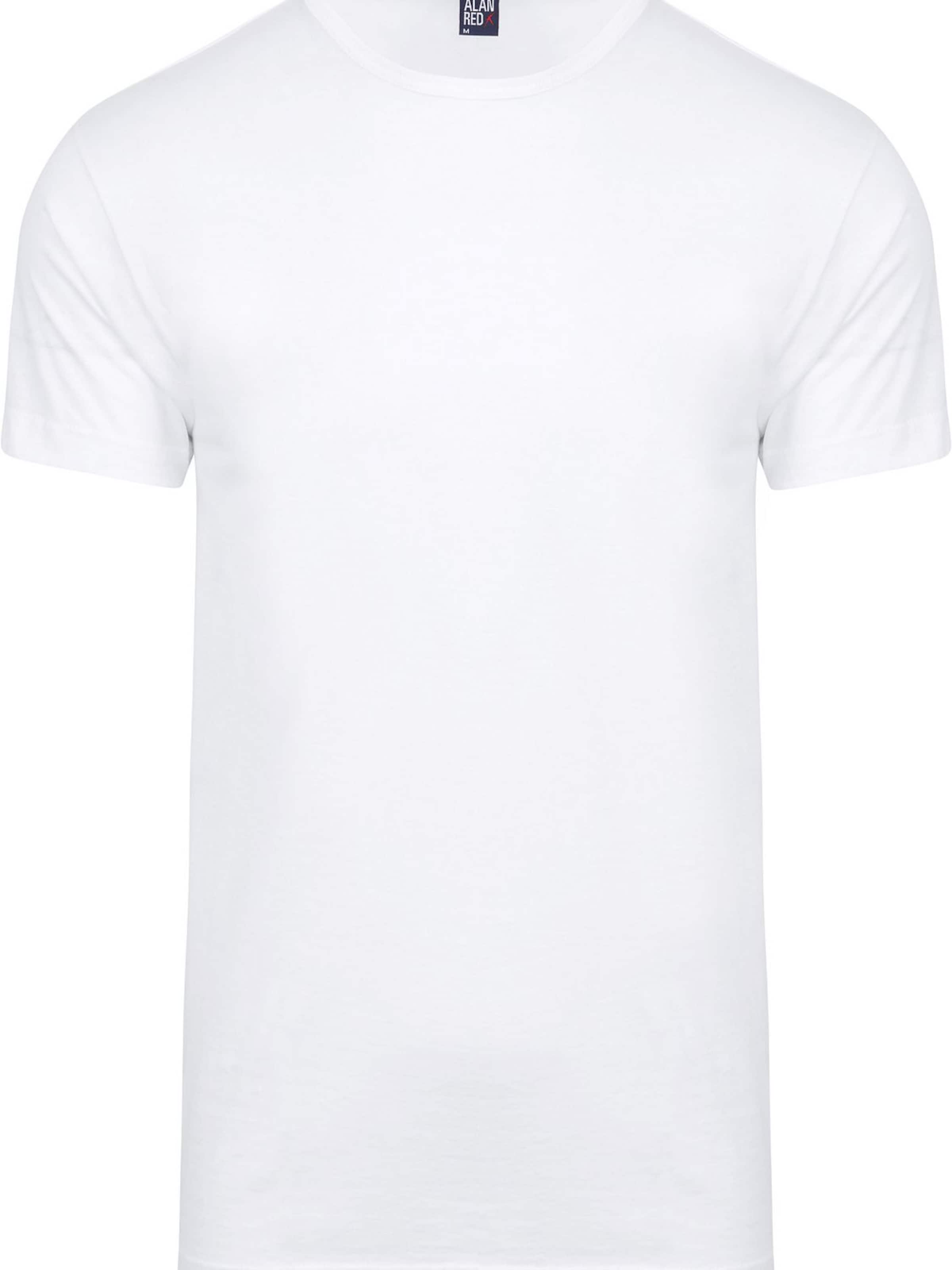 alan red Shirt 'Derby' in White