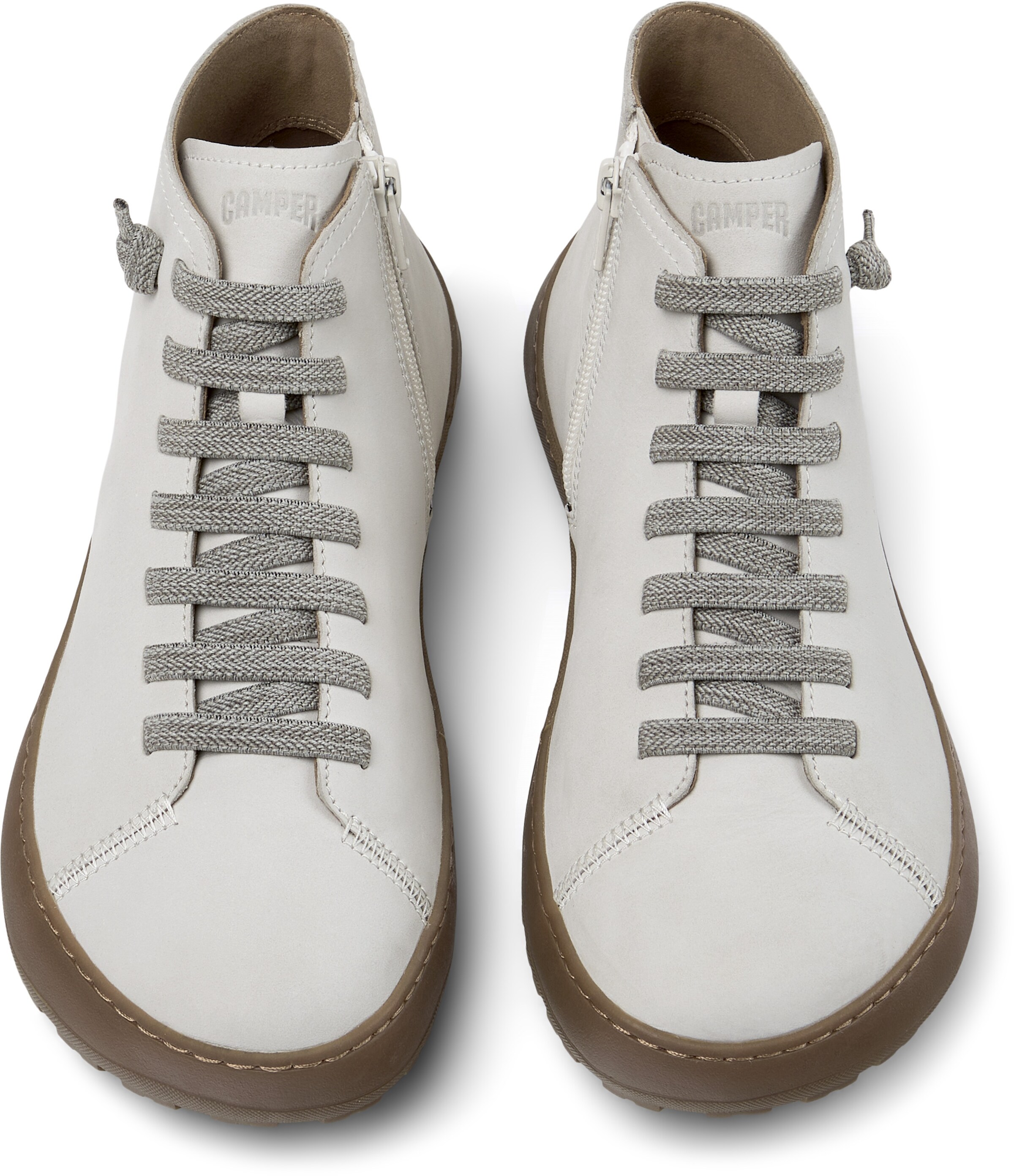 Bottines à lacets 'Peu Serra' CAMPER en blanc