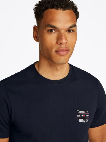 Maglietta di TOMMY HILFIGER in blu
