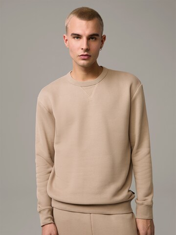 STRELLSON Sweatshirt 'Kano' in Brown: front