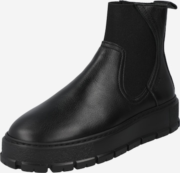 Copenhagen Chelsea Boots in Schwarz: predná strana