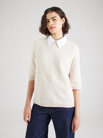 Pull-over s.Oliver en beige : devant