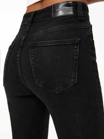 Pull&Bear Flared Farmer - fekete