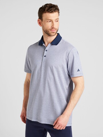 ADIDAS GOLF Performance Shirt in Blue: front