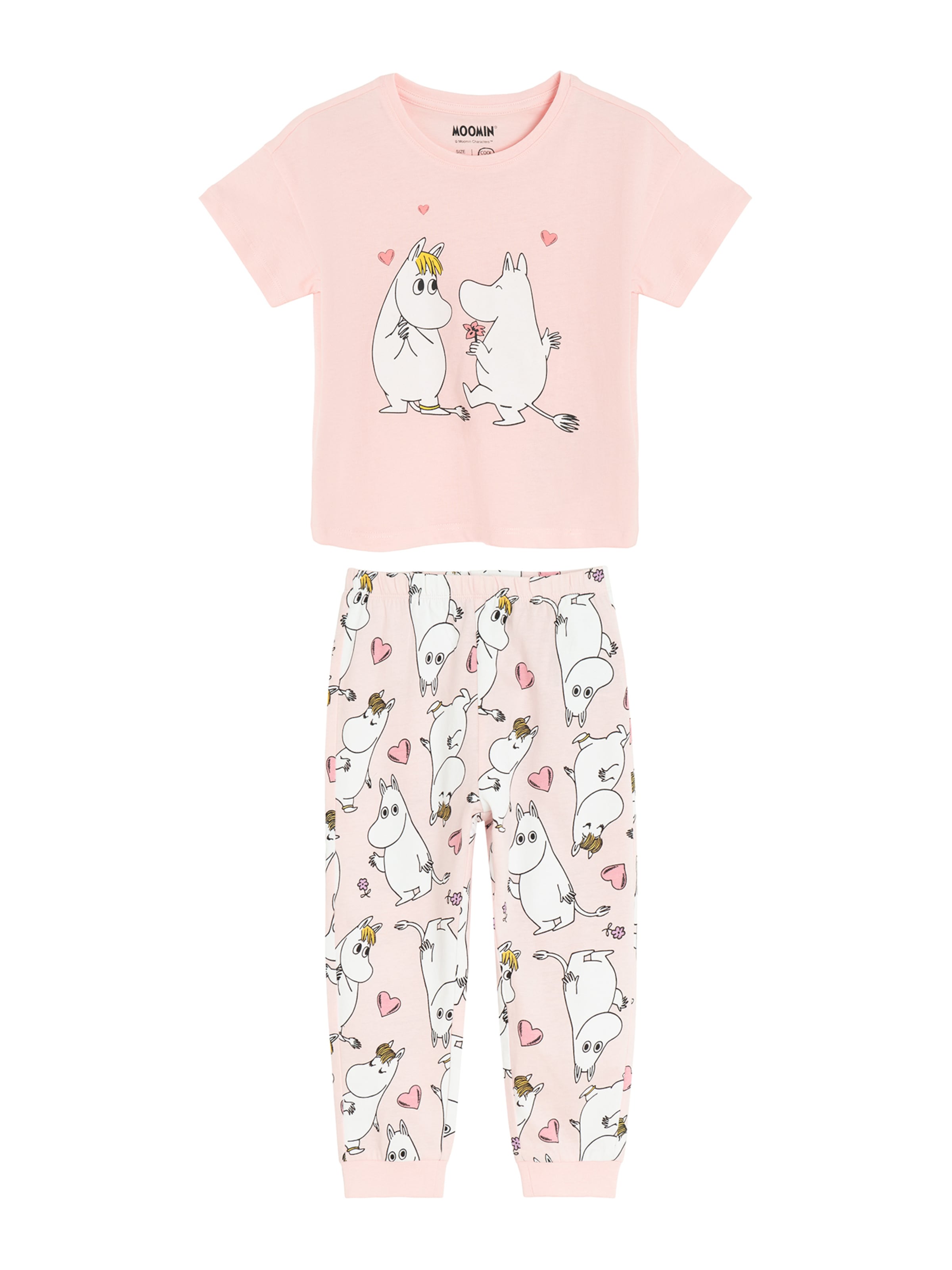 Cool Club Schlafanzug in Pink: Vorderseite