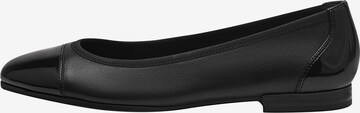 TAMARIS Ballet Flats in Black