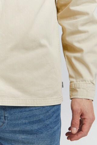 BLEND Regular fit Button Up Shirt in Beige