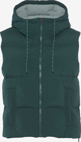 Gilet di Elbsand in verde: frontale