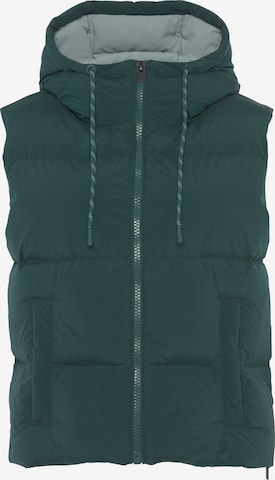 Elbsand Vest in Green: front