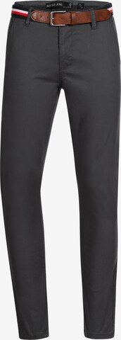 Regular Pantalon chino 'Cherry' INDICODE JEANS en gris : devant