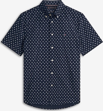 TOMMY HILFIGER Regular Fit Skjorte 'FLEX' i blå: forside