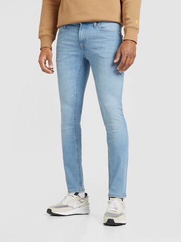 JACK & JONES Skinny Farmer 'Liam' - kék: elől