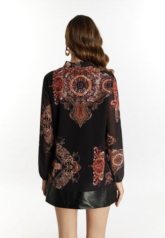 faina Blouse in Zwart